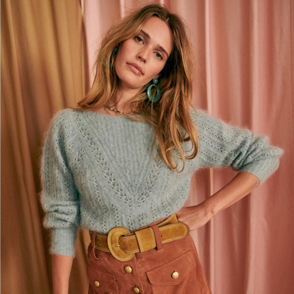 Sezane Rosa Jumper Brume - Size S